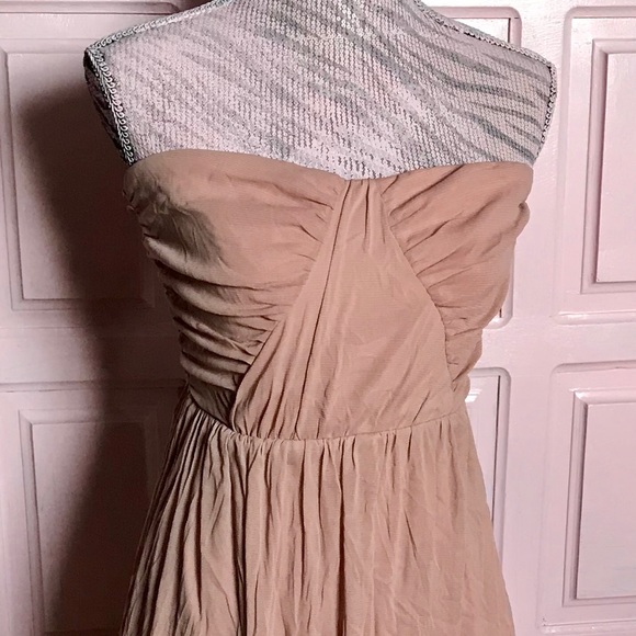 tan summer dress